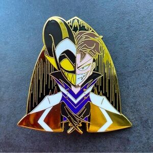 Hazbin Hotel Adam Gold Pin